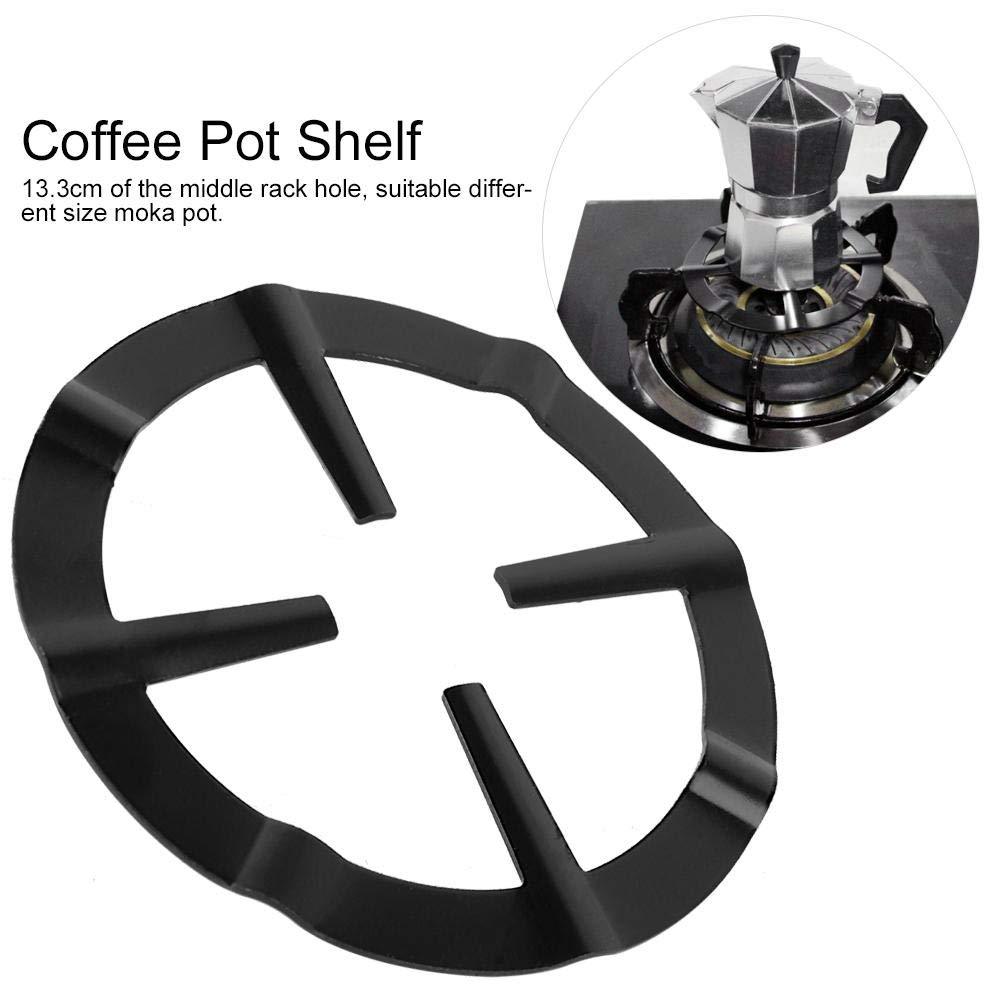 Cast Iron Corn - Supporto per Caffettiera Moka in Acciaio