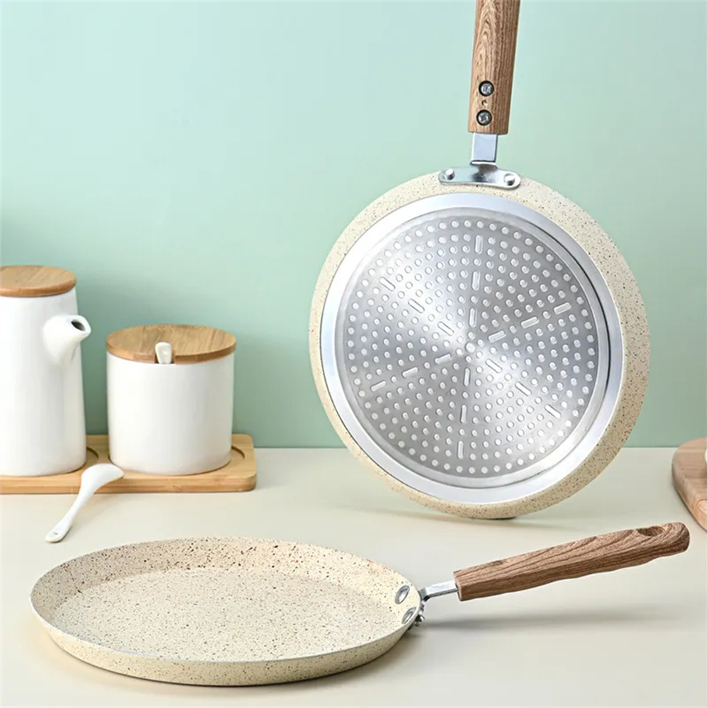 Egg Waffle Pan - Padella Antiaderente Pancake Crepe Padella Mini