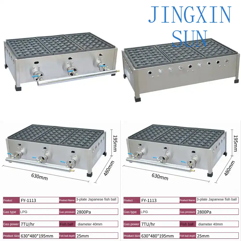 Forno per Takoyaki a Gas FY-11 - Takoyaki Grill Plate recensione e prezzo