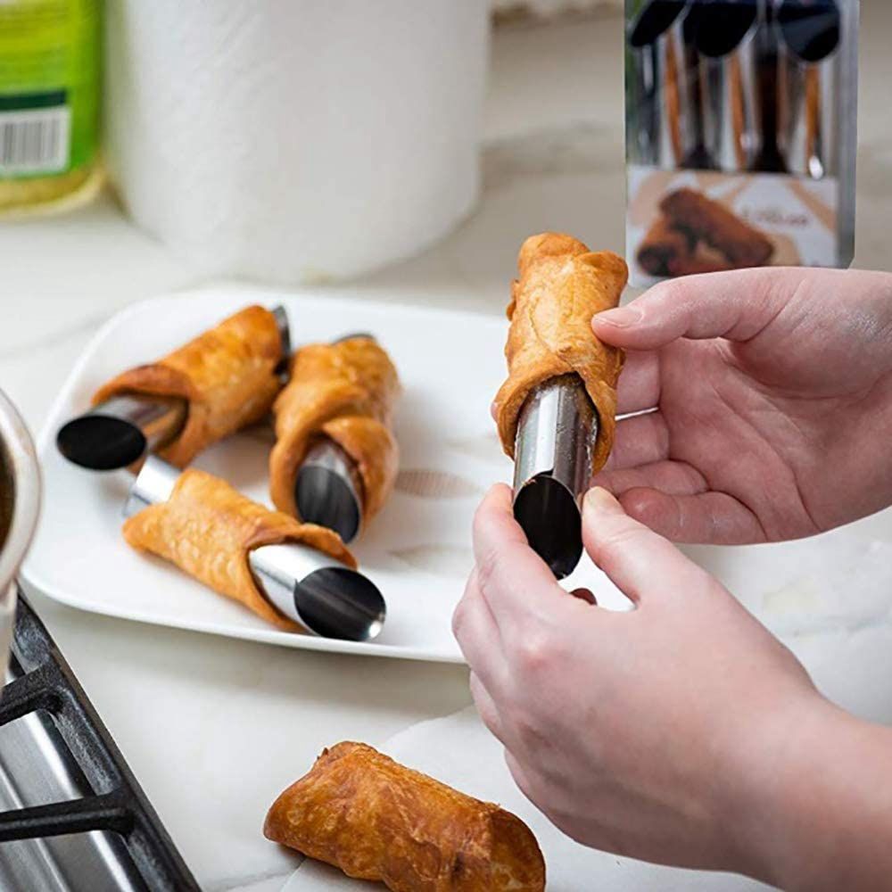 Set di 6 Stampi in Metallo per - Danish Pancake Pan recensione e prezzo