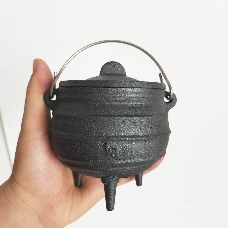 Medio 1/8 #   Calderone in ghi - Cast Iron Corn recensione e prezzo