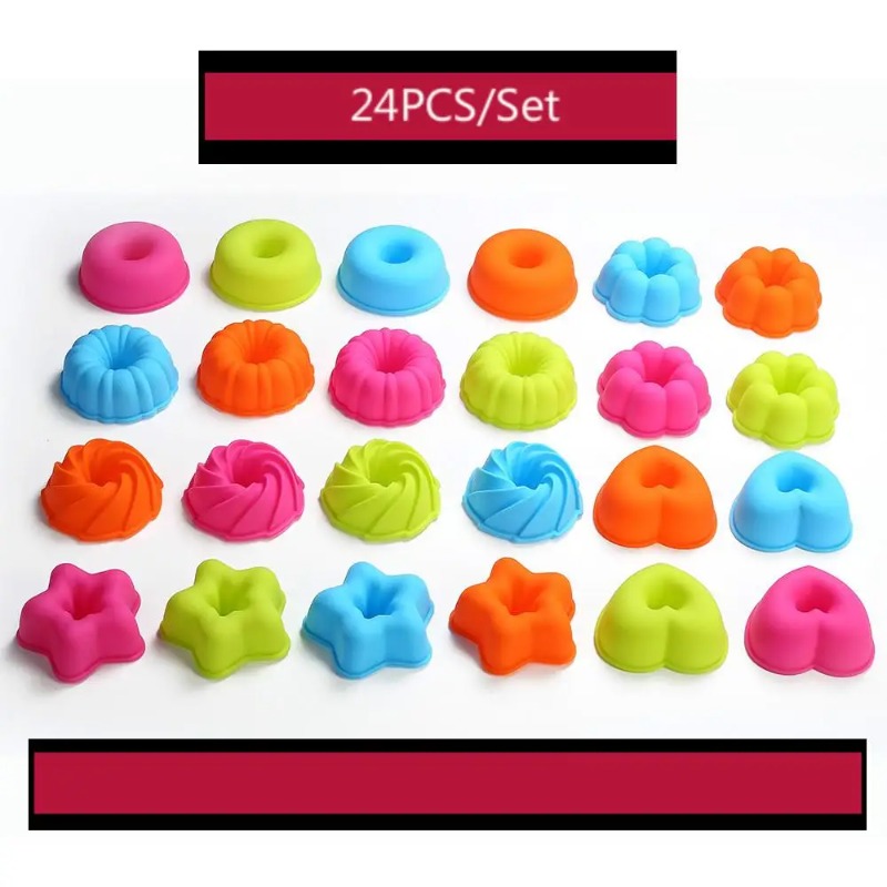 24 Pezzi di Stampi in Silicone - Donut Mold Silicone recensione e prezzo