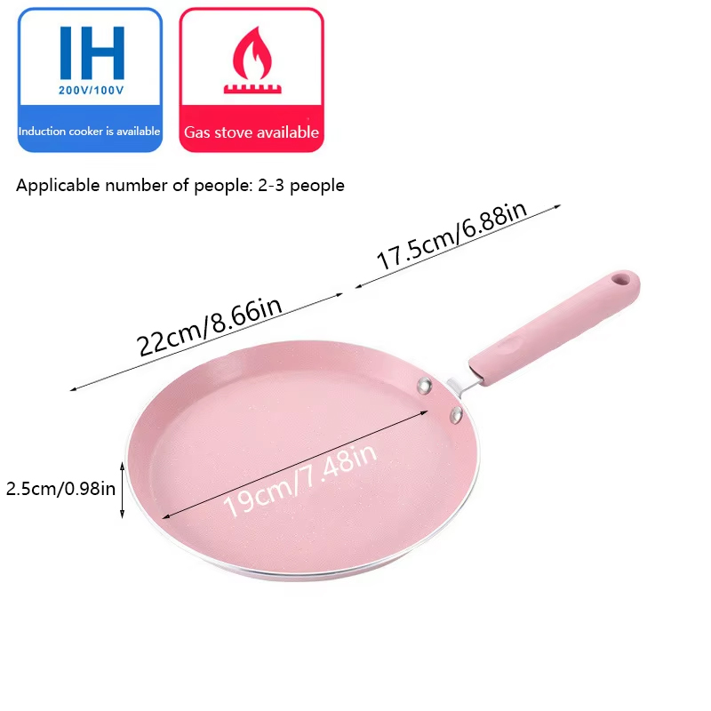 1 padella antiaderente rosa pe - Egg Waffle Pan recensione e prezzo