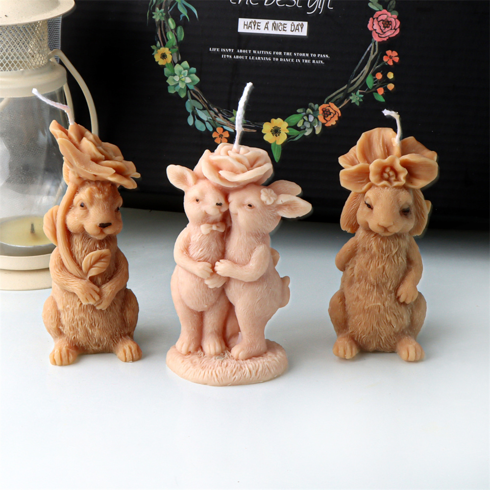 Stampo in silicone per candele - Bunny Cake Mold recensione e prezzo