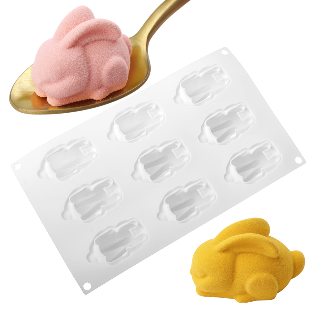 Stampo in Silicone a 9 Cavità  - Bunny Cake Mold recensione e prezzo